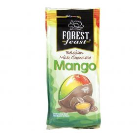 Forest Feast Belgian Dark Chocolate Mango Strips 100g