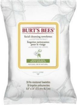 Burts Bees Sensitive Facial Towelettes (30s)