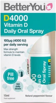 Better You DLux4000 Vitamin D Oral Spray 15ml
