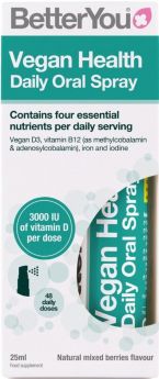 Better You Vegan Health Daily Oral Spray 25mlx1