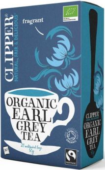 Clipper Organic & Fairtrade Speciality Earl Grey Tea 50g (20s)