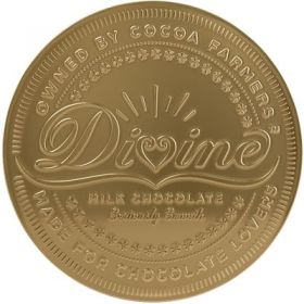 Divine FT Giant Chocolate Coin 58g