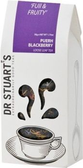 Dr Stuart's Loose Leaf Pu-erh Blackberry Tea 50g
