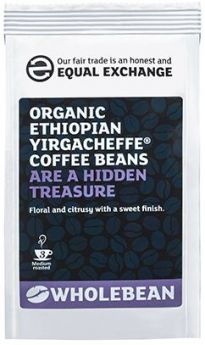 Equal Exchange ORG Ethiopian Yirgache Coffee Beans 227g
