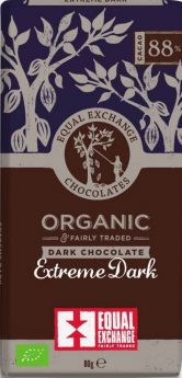 Equal Exchange ORG 88% Extreme Dark Chocolate 80g