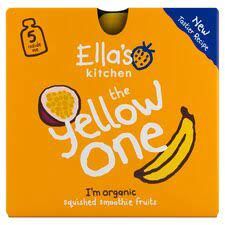 Ella's Kitchen The Yellow One Banana & Raisin Multipack (5x25g)