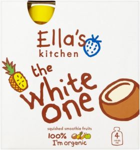 Ella's Kitchen Smoothie Fruit White One Multipack 90g (1x4)