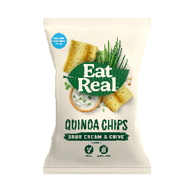 Eat Real Quinoa Sour Cream & Chives Chips 22g