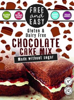 Free & Easy Chocolate Cake Mix - Sugar Free 350g