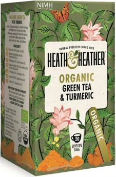 Heath & Heather ORG Green & Turmeric Tea 40g (20s)