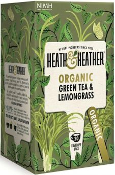 Heath & Heather ORG Green & Lemongrass Tea 40g (20s)