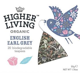 Higher Living ORG English Earl Grey Teapees 50g (20's)