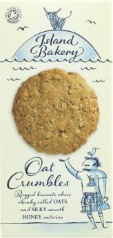 Island Bakery Organics Oat Crumble Biscuits 125g 