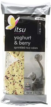 Itsu Yoghurt & Berry sprinkled rice cakes 70g