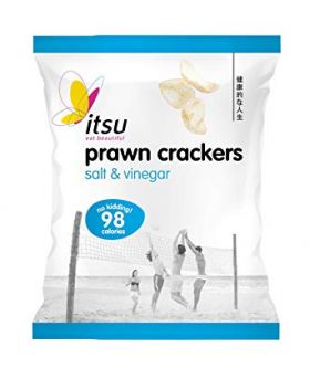 Itsu Salt and Vinegar Prawn Crackers 19g