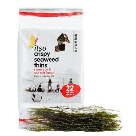 Itsu Sweet Soy and Sea Salt Seaweed Thins 5g
