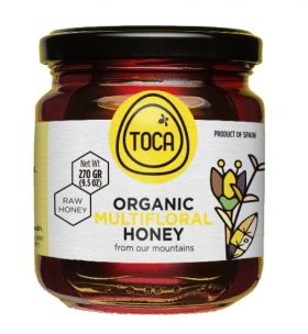 Mieles Anta TOCA Organic Multifloral honey 270g