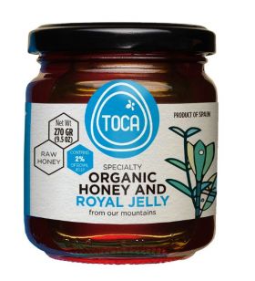 Mieles Anta TOCA organic honey and royal jelly 270g