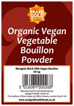 Marigold Bulk Regular Vegetarian Bouillon 1x25kg