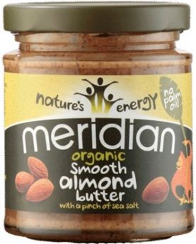 Meridian 100& Organic Smooth Almond Butter 170g