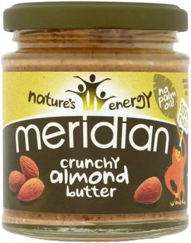 Meridian 100% Crunchy Almond Butter 170g-Case of 6