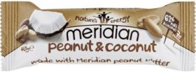 Meridian Peanut & Coconut Nut Bar 40g