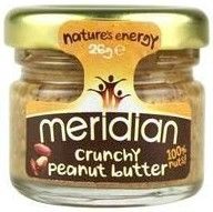 Meridian 100% Crunchy Peanut Butter 26g-Case of 45