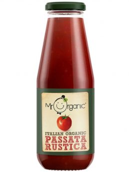 Mr Organic Passata Rustica (glass jar) 690g