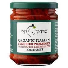 Mr Organic Organic Sundried Tomatoes & Capers Antipasti 190g