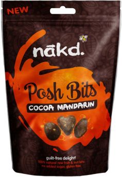 Nakd Cocoa Mandarin Posh Bits 130g