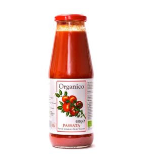 Organico Organic Tuscan sieved tomato passata 680g