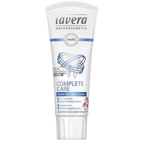 Lavera Complete Care Toothpaste (with echinacea and calcium, fluoride free) 75ml-Case of 4