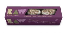 Raw Health Organic Fruity Coconut Energy Balls (3pk) 60g 