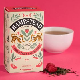 Hampstead Organic Raspberry Tea Bags 40g