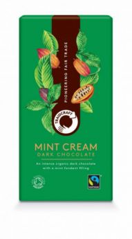 Traidcraft FT Organic Mint Cream Dark Chocolate 100g