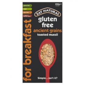 Eat Natural Buckwheat Ancient Grains Toasted Muesli 450g