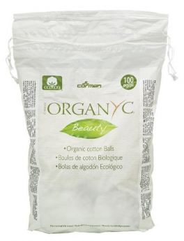Organ(y)c Cotton Balls Biodeg packing 100% cotton 100pcs