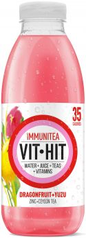 Vit-hit Immunitea Dragonfruit Vitamin Drink 500ml