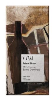 Vivani ORG Dark 85% Cocoa Chocolate 100g-Case of 10