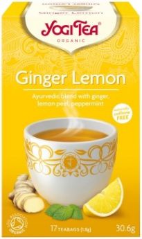 Yogi Tea Ginger Lemon Org HS 17 bags