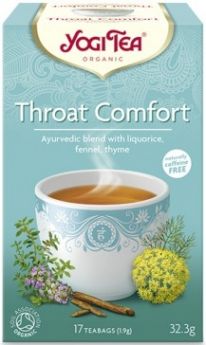 Yogi Tea Throat Comfort Org 17 bags