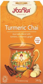 **Yogi Tea Turmeric Chai Organic 17 bags