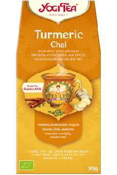 Yogi Tea Turmeric Chai 90g-Case of 8